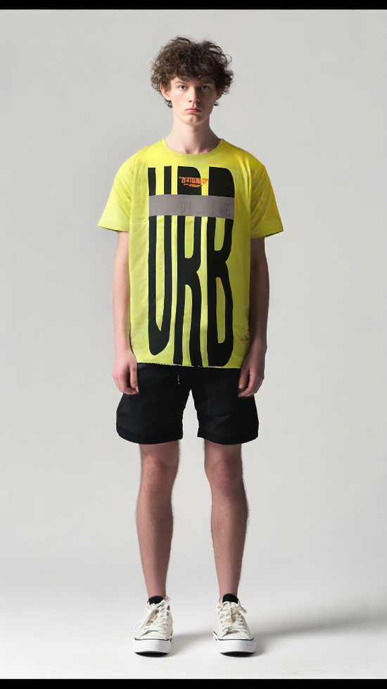 Yellow Printed T-shirt